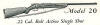 Mossberg Model 20