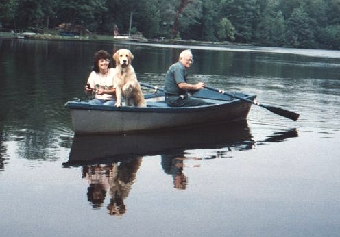 Terra in boat