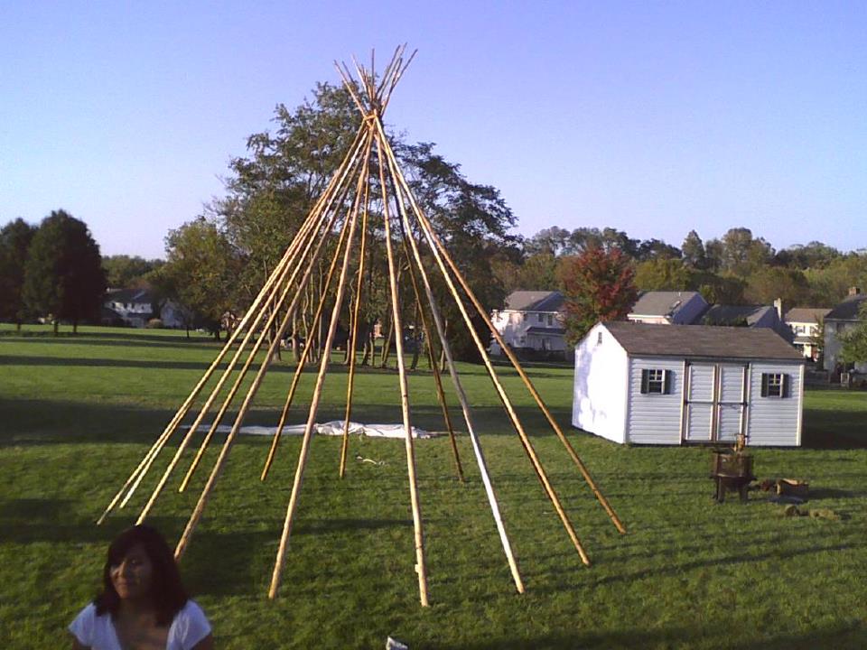 tipi poles