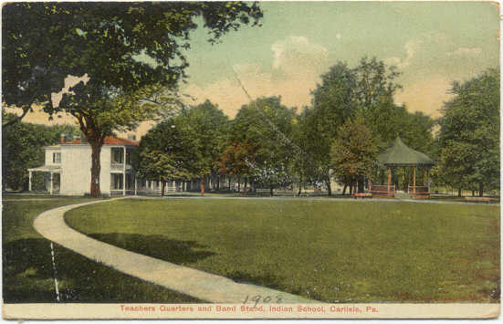 The Teachers' Quarters of the Carlisle Indian School - Coren Apartments today.