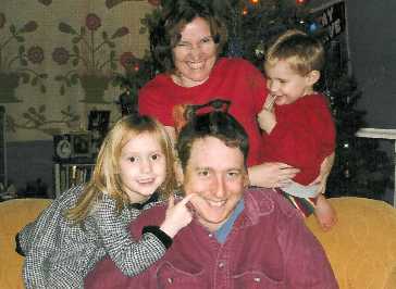 Sarah Sweeney-Denham and family
