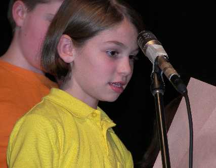A student narrates