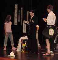 Three students