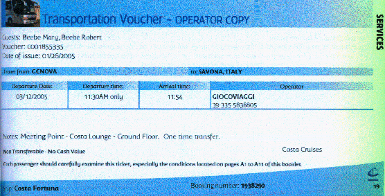 Transportation Voucher page #19