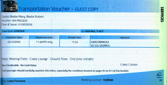 Transportation Voucher page #21